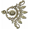 Ornate Rosette Corner STL for CNC