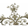 Rococo Floral Corner STL for CNC Carving