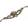 Rococo Floral Cartouche STL 3D Model for CNC