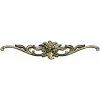 Rococo Floral Cartouche STL 3D Model for CNC