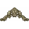 Рокайльный картуш - уголковой декоративный элемент в формате STL