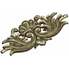 Acanthus Shell Cartouche STL for CNC