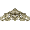 Baroque Twin-Lion Cartouche - STL model for CNC