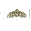 Baroque Twin-Lion Cartouche - STL model for CNC