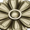 Classic Floral Rosette STL for CNC Milling