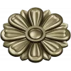 Classic Floral Rosette STL for CNC Milling