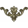 Baroque Acanthus Cartouche - STL 3D model for CNC carving