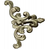 Baroque Acanthus Corner STL