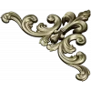 Baroque Acanthus Corner STL