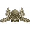 Shell Maidens Cartouche - STL 3D model for CNC milling