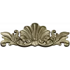 Shell & Acanthus Central Ornament - 3D STL for CNC