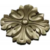 Флоральный медальон - 3D модель STL для ЧПУ
