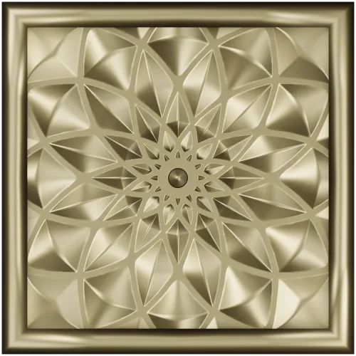 Golden Mandala Panel