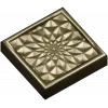Golden Mandala Panel