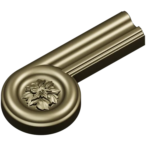 Florentine Rosette - STL 3D model for CNC