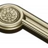 Fluted Rosette Terminal - STL 3D model for CNC