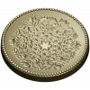 Circular Floral Rosette - STL 3D model for CNC milling