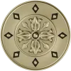 Aurelian Rosette - high-detail STL 3D model for CNC carving