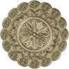 Классическая круглая розетка - 3D модель STL для ЧПУ