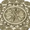 Классическая круглая розетка - 3D модель STL для ЧПУ