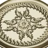 Круглая розетка в классическом стиле - STL модель для ЧПУ