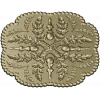 Розетка "Лавровый венчик" - STL модель для ЧПУ
