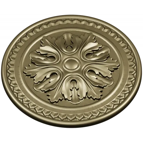 Acanthus Rosette STL 3D Model for CNC Router