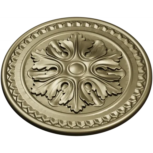 Acanthus Rosette STL 3D Model for CNC Router