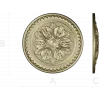 Acanthus Rosette STL 3D Model for CNC Router