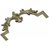 Baroque Acanthus Crest - STL 3D Model for CNC Routing