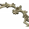 Baroque Acanthus Crest - STL 3D Model for CNC Routing
