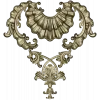 Rococo Shell & Acanthus Centerpiece - STL 3D Model for CNC