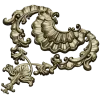 Rococo Shell & Acanthus Centerpiece - STL 3D Model for CNC