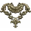 Rococo Shell & Acanthus Centerpiece - STL 3D Model for CNC