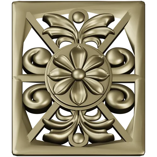 Florentine medallion relief - STL for CNC milling