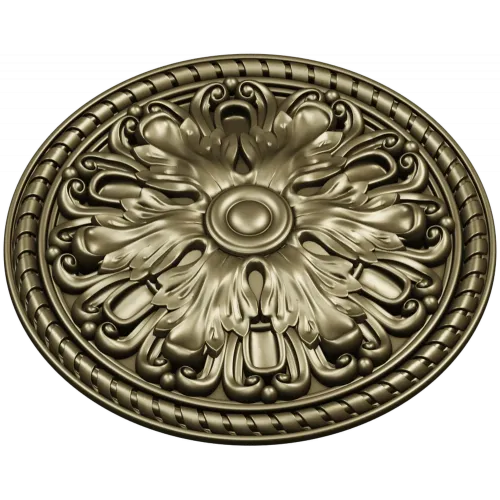 Acanthus Rosette STL for CNC
