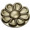 Circular Floral Rosette STL for CNC Milling