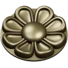 Circular Floral Rosette STL for CNC Milling