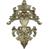 Baroque Vase Relief - STL 3D model for CNC decorative carving