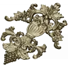 Baroque Vase Relief - STL 3D model for CNC decorative carving