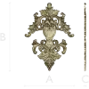 Baroque Vase Relief - STL 3D model for CNC decorative carving