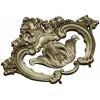Картуш "Тюльпан Барокко" - 3D модель STL для ЧПУ
