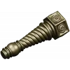 Spiral Turned Furniture Leg - STL 3D Model for CNC Milling