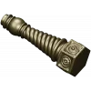 Spiral Turned Furniture Leg - STL 3D Model for CNC Milling