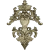 Ornate Urn and Acanthus Relief - STL 3D model for CNC