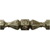 Baroque Rosette Connector - STL 3D model for CNC