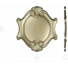 Rococo Shell Cartouche STL for CNC