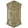 Imperial Rocaille Panel - STL 3D Model for CNC Carving