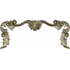 Baroque Acanthus Decorative Trim - STL 3D model for CNC