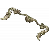 Baroque Acanthus Decorative Trim - STL 3D model for CNC